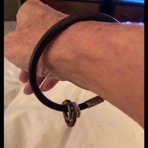 Susan Zahedi leather bracelet